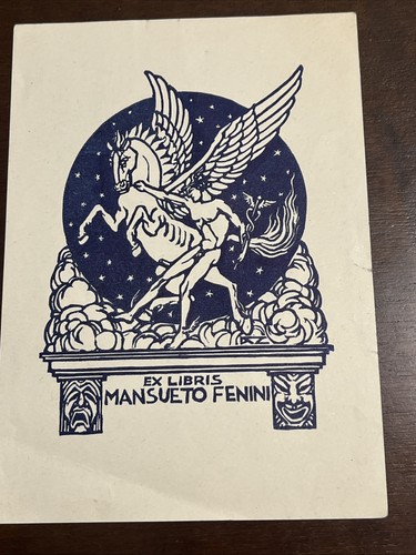 Libris 1946 zincography by - libris,