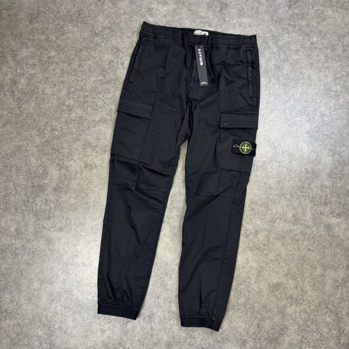 Stone island black - black, fit