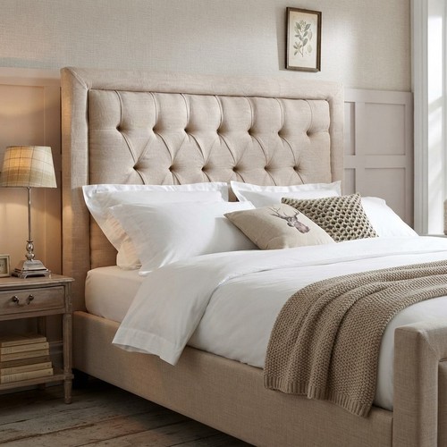 Elegant cream linen - 30", luxury
