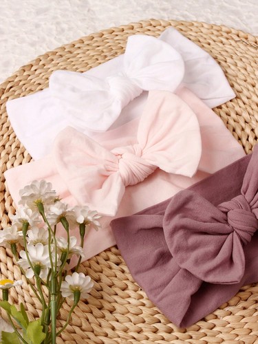 3pcs baby girls bow - 3pcs,