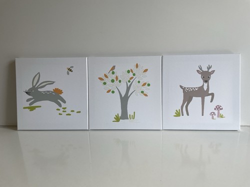 New set woodland canvases - set, 3