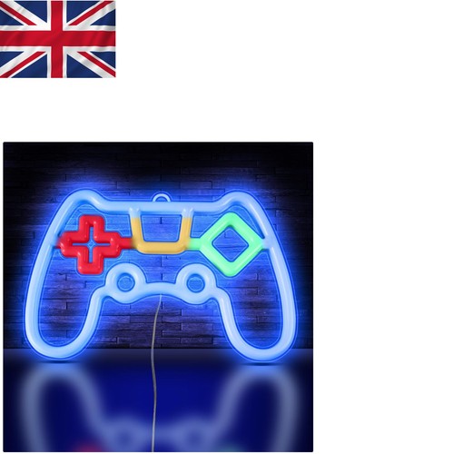 Colorful game neon sign - colorful,