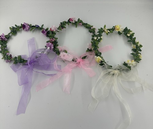 Led light flower crown - led,