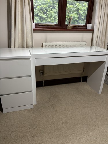 Ikea malm white - white, dressing