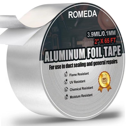 Aluminum foil tape 65ft - tape, 2"