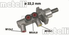 Brake master cylinder Aluminium 05-0383 METELLI for BMW 3 3 Coupe 3 Touring