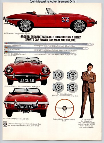 Jaguar xke roadster british - jaguar,