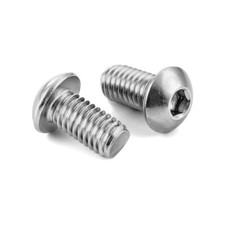 M4 M5 M6 M8 M10 SOCKET BUTTON SCREWS A2 STAINLESS DOME HEAD BOLT HEX ALLEN KEY