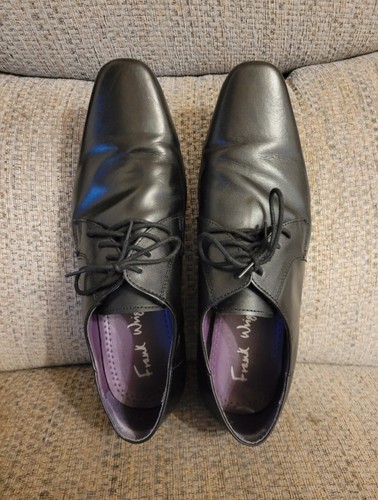 Frank wright black leather - black,
