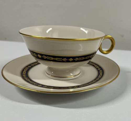 Haviland china blue lombardie - china,