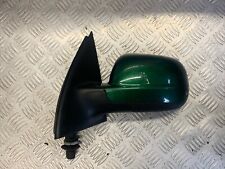 FOR VW LUPO 2001-2002 NEW FRONT WING MIRROR MANUAL GREEN LEFT N/S (BIG) i2 Box3