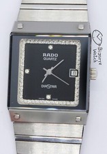 Scratchproof 23mm Rado Diastar 111.0156.3 Tungsten Sapphire Watch