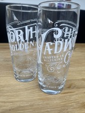 Wadworth golden ale pint glass - ale,
