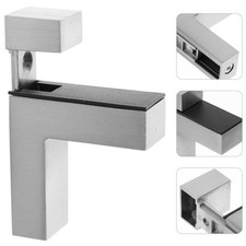 2Pcs Adjustable Glass Shelf Bracket for Various Applications