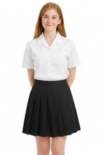 Girls White Short Sleeve