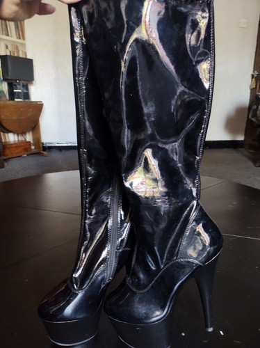 Pleaser knee high platform - knee,