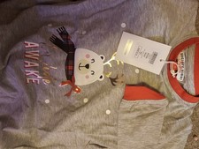 Girls Tartan Christmas Pyjamas