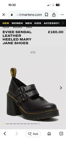 Martens heels eviee - dr.,