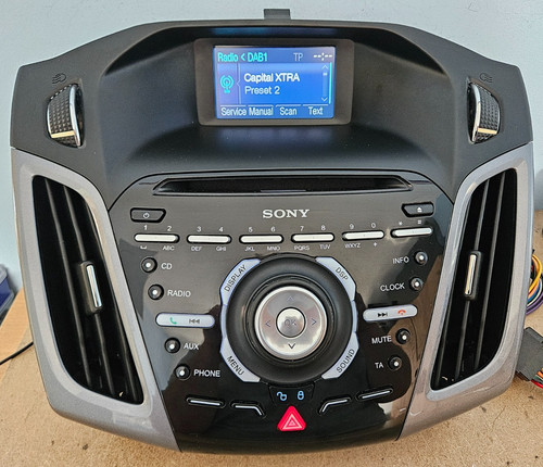 Ford focus mk3 sony dab - mk3, car