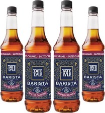 Tate & Lyle Barista Salted Caramel Coffee Syrup 4x750ml