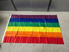 5 x 3 Ft Pride Flag Polyester With Eyelets