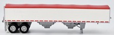 Covered Grain Trailer with Red