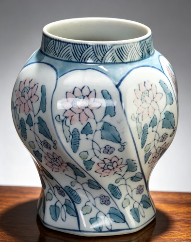 Chinese porcelain vase hand - porcelain,