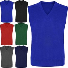 BOYS GIRLS SLEEVELESS KNITTED