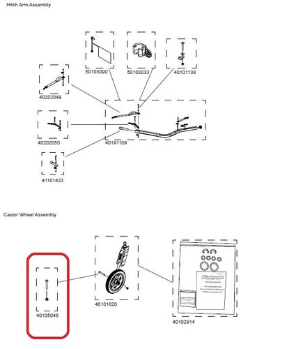 Thule mounting axle - axle, buggy