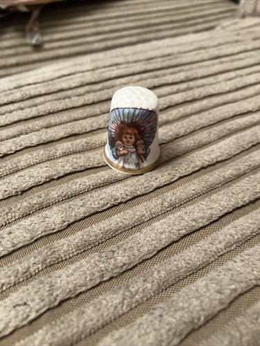 Vintage china thimble - vintage,