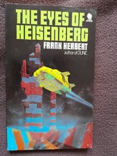 Frank Herbert The Eyes Of Heisenberg  UK paperback Sphere 1973 EX Chris Foss
