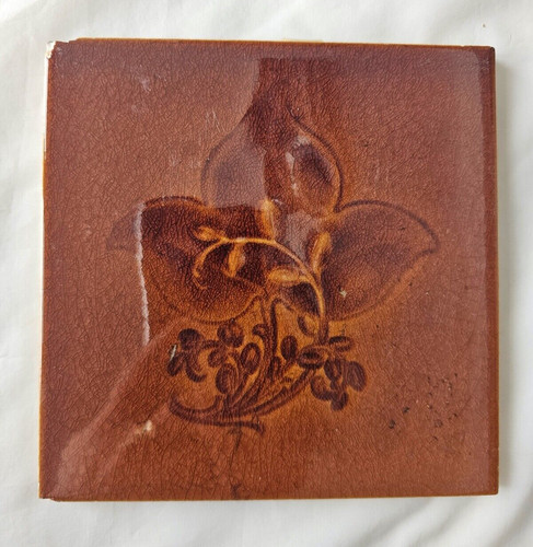 Antique pilkington inch tile - antique,