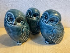 3 Poole Pottery Vintage Owls