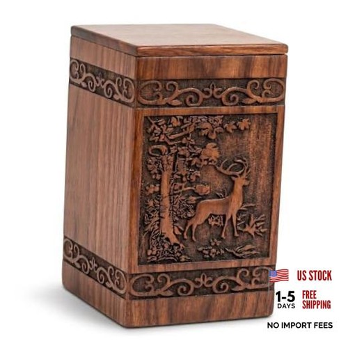 Wooden cremation urns box for - cremation,