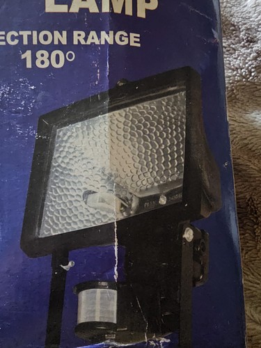 Motion detector lamp - ,