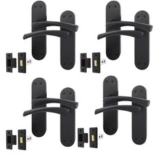 Black Internal Door Handles on