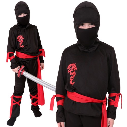 Boys ninja costume samurai - boys,