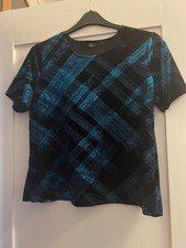 BM black & blue sparkly short