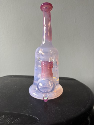 Glass rig with swiss holes - glass,