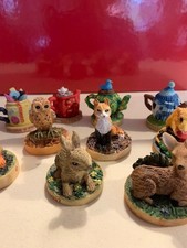Group of Vintage Tetley Tea Collectibles , Animals & Teapots in VGC