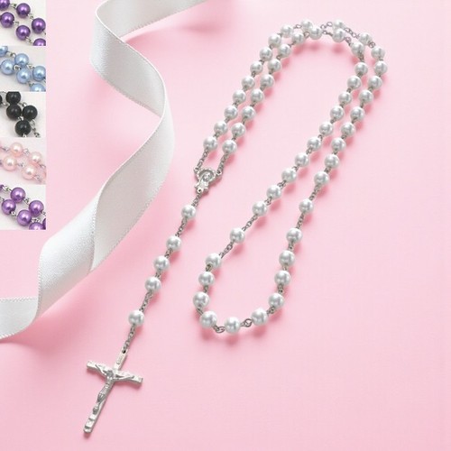 Pearl rosary beads - pearl,