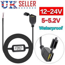 For Phone GPS Waterproof Motorbike Motorcycle USB Charger Power Adapter Socket