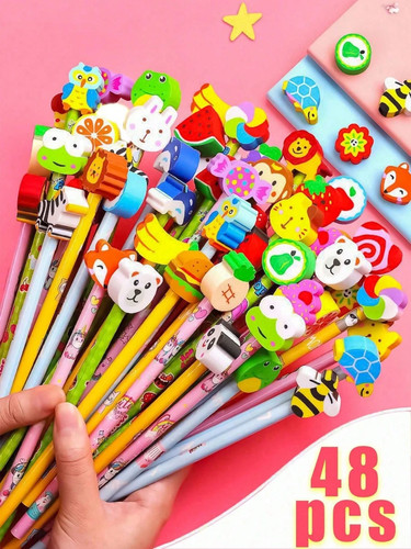 48pcs pencils with - hb,