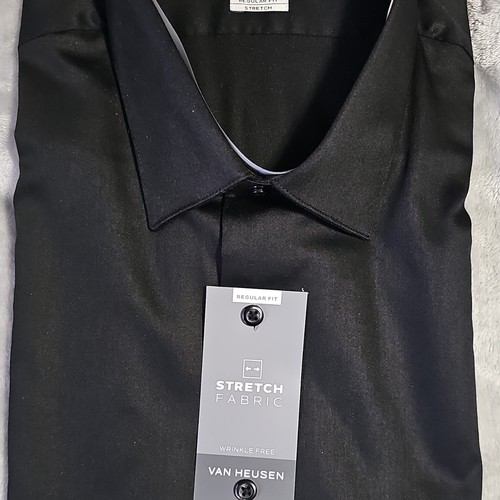 Van heusen black wrinkle - black,