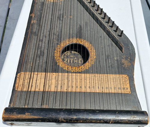 Antique columbia zither - columbia,