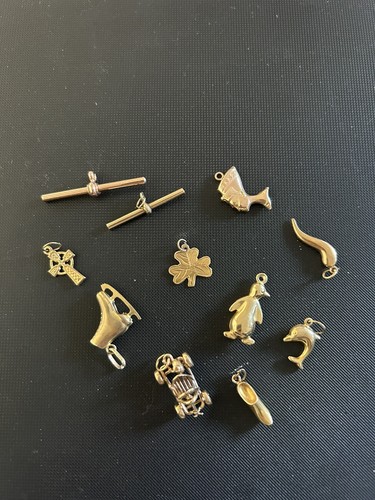 Gold charms or - charms,