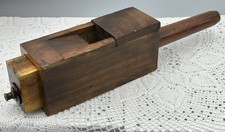Wooden Church Collection Box.