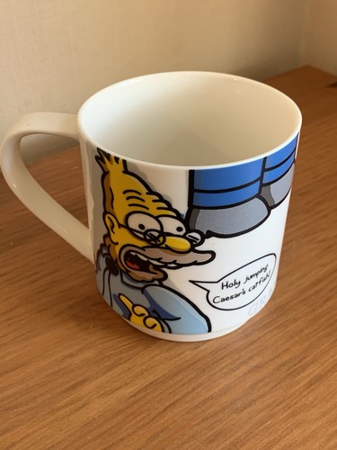 Simpsons stacking mug - mug, grandpa