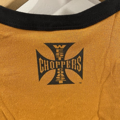 Vtg west coast choppers crop - coast,