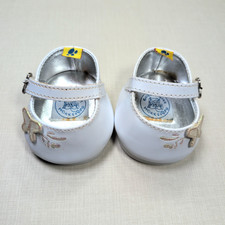 Build-A-Bear White Butterfly Shoes